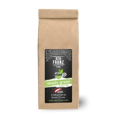 Immagine di Der Franz Tè verde „Simply Green“ in foglie sfuse, 250 g