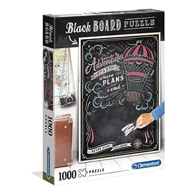 Immagine di Clementoni 39478 Black Board Puzzle Never Stop Exploring 1000 pezzi