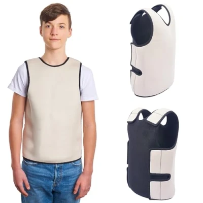 Immagine di Gilet a compressione per bambini Fornisce un comfort pressione profonda Strumenti ADHD Abbigliamento sensoriale autismo, Design confortevole, Camicia