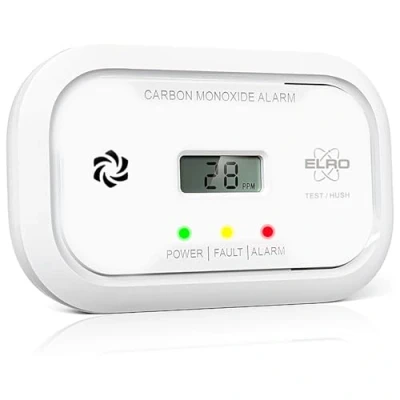 Immagine di ELRO FC5003 Rilevatore di monossido carbonio Sensore decennale con display