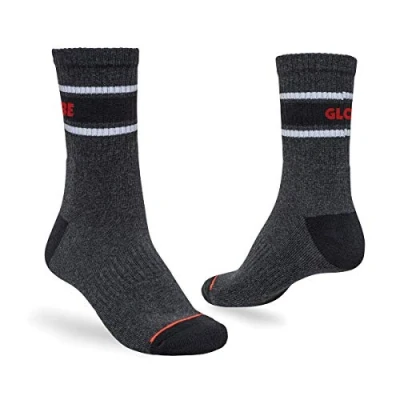 Immagine di Globe Triple Stripe Crew Sock 5 Pack, calzetti Uomo, Assortito, 39/44.5
