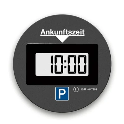 Immagine di Needit parcheggio elettronico Park Lite One I Disco di Automatico Elettrico con omologazione dell&#039;ufficio Federale dei Motociclisti Digitale 2 Display Funzionale,