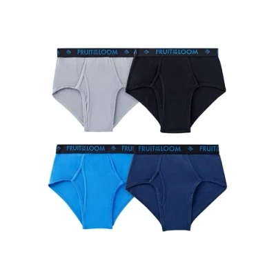 Immagine di Fruit of the Loom Men&#039;s Breathable Brief Multipack, Assorted, Medium