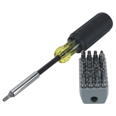 Immagine di Klein Tools 32510 cacciavite magnetico con 32 piece Tamperproof bit set