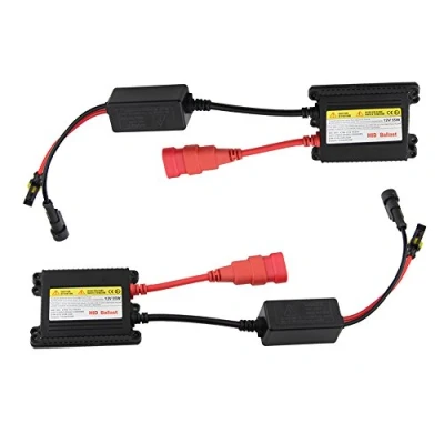 Immagine di 2 Pezzi Slim HID Zavorra 55W 12V digitale controllo elettronico per H1 H3 H7 H8 H9 H11 9005 9006 H4 faro Xeno lampadina lampada