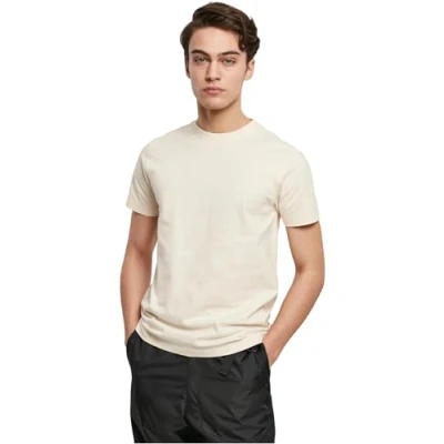 Immagine di Urban Classics Basic Tshirt basic, Uomo, Taglia: Small, Whitesand