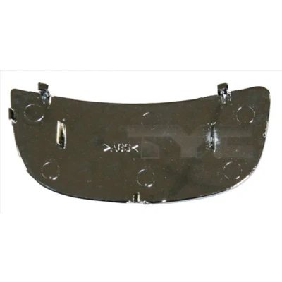 Immagine di TYC 325 0180 1 Vetro Specchio Retrovisore con supporto Sx Sezione inferiore RENAULT: TRAFIC 2 Kasten, Bus, OPEL: Vivaro A Van, Combi