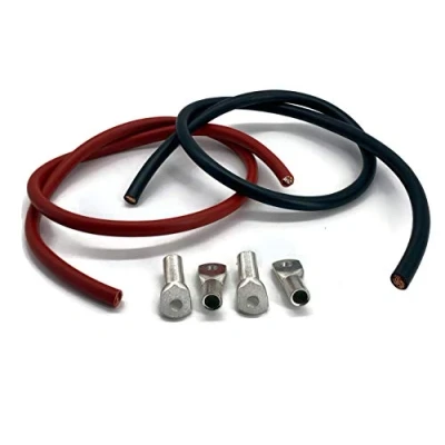 Immagine di eXODA cavo batteria 50mm2 4x capicorda M8 ogni 1m di rosso e nero