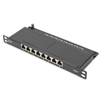 Immagine di Digitus DN 91608S SL EA 8 Porte Patch panel 254 mm (10) CAT 6A 0.5 U