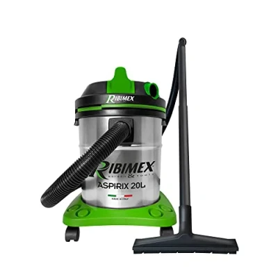 Immagine di RIBIMEX PRASP20IT Bidone aspira solidi e liquidi 20 L, con filtro lavabile 1200 W
