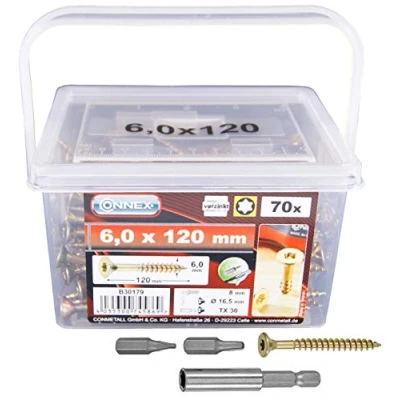Immagine di Connex a70 EMR Vite universale Torx 6,0 x 120