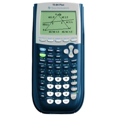 Immagine di Texas Instruments TI 84 PLUS Calcolatrice grafica Nero, Grigio A batteria (L x P) 89 27 192 mm