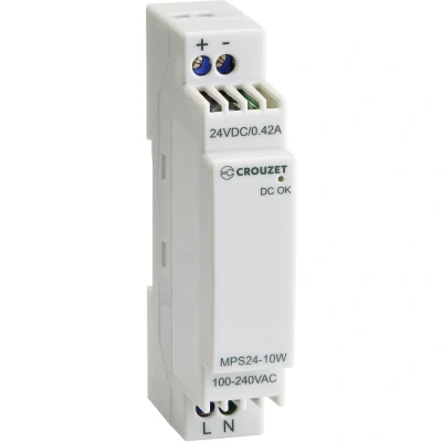 Immagine di Crouzet Miscellaneous Alimentatore per guida DIN 0.42 A 10 W Num. uscite:1 x Contenuto 1 pz.
