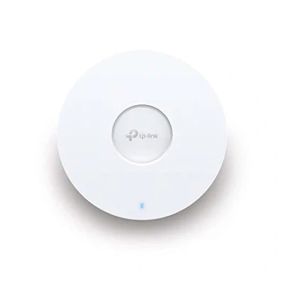 Immagine di TP Link AX1800 Wi Fi 6 Dual Band Gigabit punto di accesso per montaggio a soffitto, rete Omada Mesh, Power over Ethernet (802.3at) o DC, facile da montare parete software controller EAP