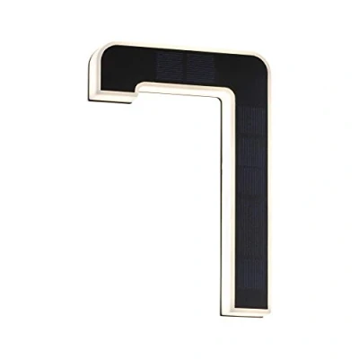 Immagine di PAULMANN 79848 Lampada solare per numero civico 0.20 W Bianco caldo Nero