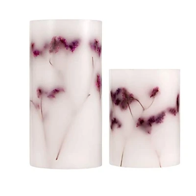Immagine di Pauleen Shiny Bloom Candle 48129 cera con batteria e funzione timer 6H set di 2 candele a LED 0.2 W, Pendant light