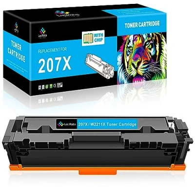 Immagine di LeciRoba 207X (con chip) per HP W2210X W2211X W2212X W2213X W2210A W2211A W2212A W2213A 207A Toner Color Laserjet Pro MFP M283fdw M283fdn M283 2nw M2. Stampante 55dw