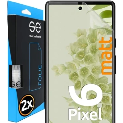 Immagine di s.e pellicola protettiva per Google Pixel 6 Pro, 2 pezzi, Full Screen, supporto di posizionamento, Pixel6 trasparente, alternativa al vetro protettivo Pro