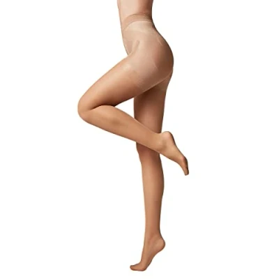 Immagine di Conte elegant X PRESS 20 DEN Collant Modellante da Donna con Effetto Push Up Calze Liscio Taglia 4 Naturale