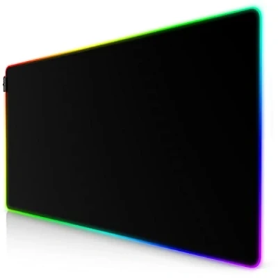 Immagine di TITANWOLF New RGB LED Tappetino Mouse Gaming Grande XXXL 1200x600mm Mousepad USB OLED Multi Color 7 Colori più 4 Effetti Retro gommato Antiscivolo 2022