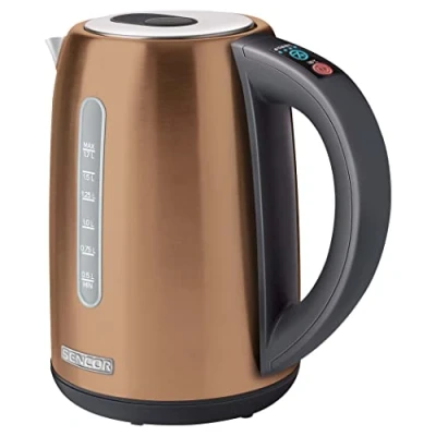 Immagine di Bollitore Elettrico a Temperatura Variabile, 1.7 L Capacità, 2150W, Oro Sencor SWK 7706GD