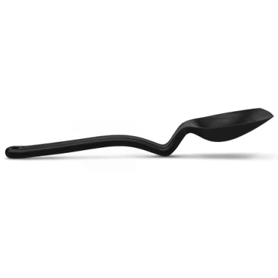 Immagine di Dreamfarm Supoon Cucchiaio da Cucina e Servizio, Colore: Nero Carbone