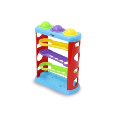 Immagine di JAMARA Hammer Ball Rolling Balls Stimola Le abilità motorie in Modo giocoso, 3 Palline Colorate plastica Resistente, Multicolore, zzzz s, 460585