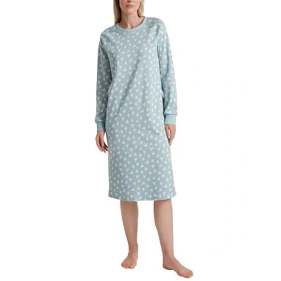Immagine di CALIDA Midnight Love Maglia Lunga da Notte, Blu Sterling, 40 42 Donna