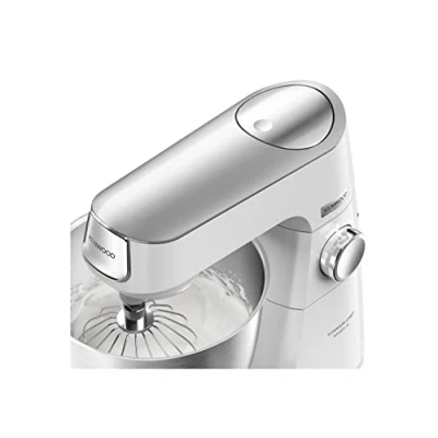 Immagine di Kenwood Chef Baker PopTop Cover KAT65.000SI, Compatibile con Titanium XL 5 &amp; 7L o 3.5L 5L, Accessorio Impastatrice Planetaria, Plastica, Argento Ghiaccio