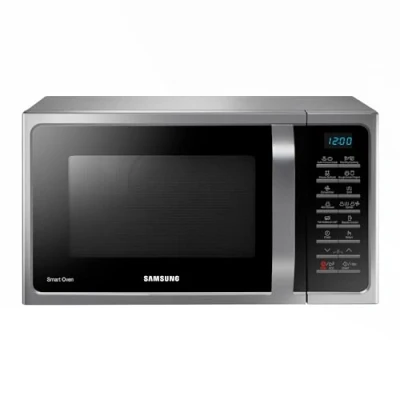Immagine di SAMSUNG MC28H5015AS FORNO A MICROONDE SUPERFICIE PIANA COMBINATO 28LT 900W NERO, ARGENTO