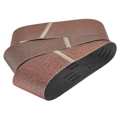 Immagine di Wolfcraft 1 Sparp. Gewebe Schleifbänder 65x410mm KIT carta abrasiva a nastro Grana Num. 40, 80, 120 (L x L) 410 mm 65 9 pz.