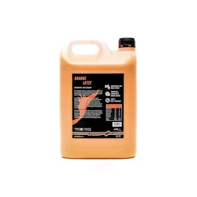 Immagine di PMP Orange Latex Lattice Liquido Sigillante Antiforatura per Coperture Tubeless MTB e Strada Tanica 5000 ml