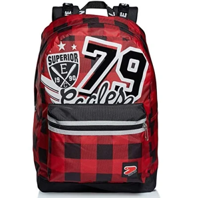Immagine di Zaino The Double College Boy Reversibile Rosso