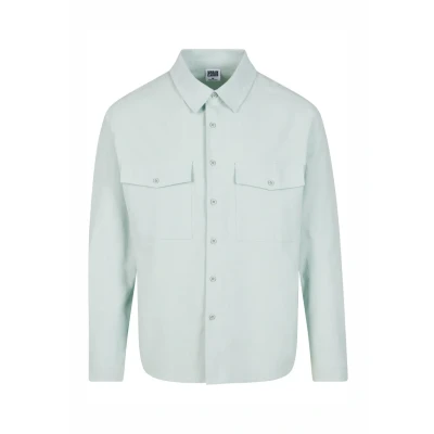 Immagine di Urban Classics Basic Camicia, Uomo, Taglia: XL, Frostmint