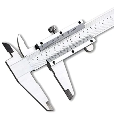 Immagine di Spurtar Calibro a Corsoio 150mm / 6 Pollici Analogico di Misurazione professionale Utensile per Misurzione Esterna, Interna, Profondità e Passo Precisione 0.02mm 0.001&#039;&#039;