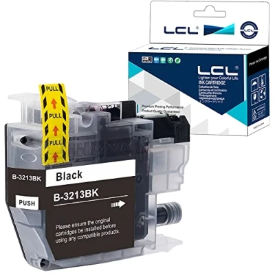 Immagine di LCL Cartucce d&#039;inchiostro Compatibile LC 3213 LC3213 3213BK LC3213BK (1Nero) Sostituzione per DCP J770 J772DW J774DW MFC J890DW J895 J497DW J572DW J491DW
