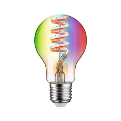 Immagine di Paulmann Lampadina LED ERP: G (A G) E27 6.3 W RGBW