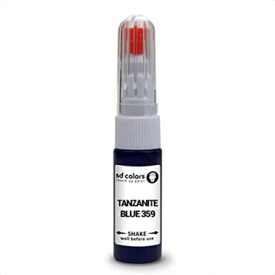 Immagine di SD COLORS TANZANITE Blue 359 compatibile con MERCEDES New Touch Up Paint Pen Kit riparazione 20 ML GRAFFIO SPAZZOLA COLORE CODE BLU