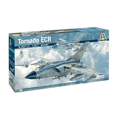 Immagine di Italeri 2517 Tornado ECR, scala 1:32, plastic model kit, modello in plastica da montare, Modellismo, Aerei, Aeronautica Militare, multicolore