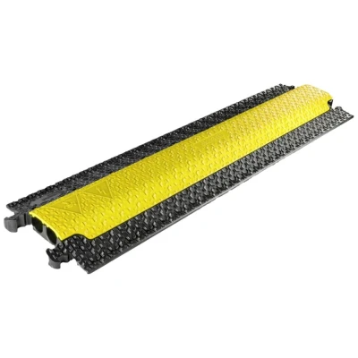 Immagine di DEFENDER by Adam Hall Ponte passacavi 86100LUX Poliuretano Nero giallo Numero canali: 2 1005 mm Contenuto: 1 pz.