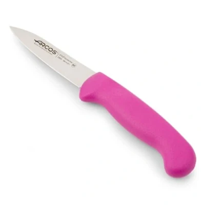 Immagine di Arcos Serie 2900 Spelucchino Coltello per sbucciare Lama Acciaio Inossidabile Nitrum 80 mm Manico Polipropilene Colore Porpora