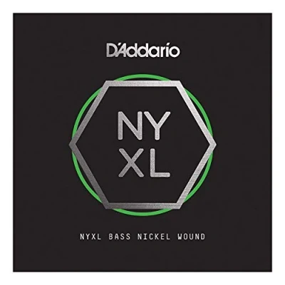 Immagine di D&#039;Addario NYXLB135 Corda singola avvolta in nickel per basso, scala lunga, .135