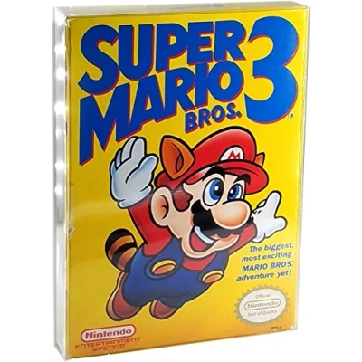 Immagine di Link e : 10 X Custodia protettiva in plastica trasparente per scatole da gioco Nintendo NES