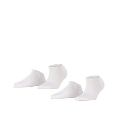 Immagine di ESPRIT Uni Multipack W Sn cotone bassi tinta unita confezione di 2 paia, Calzini corti Donna, Bianco White 2000, 39 42