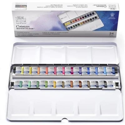 Immagine di Cotman Confezione Di Metallo &quot;Sketchers&quot; 24 1/2 Godet
