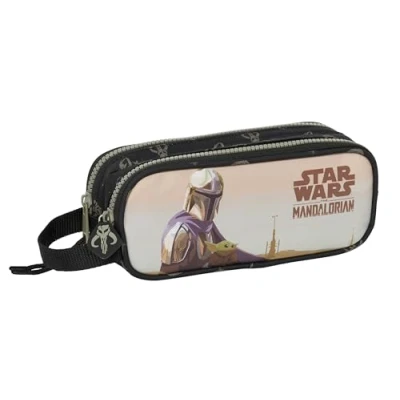 Immagine di Safta Double The Mandalorian This Is Way Pencil Case One Size