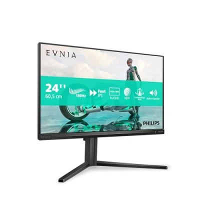 Immagine di Philips 24M2N3200AM Monitor da gioco Full HD 24 pollici, 180 Hz, 1 ms GtG, FreeSync Prem., G Sync comp. (1920x1080, 2x HDMI, DisplayPort) nero/grigio