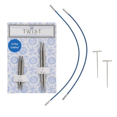 Immagine di Chiaogoo Twist (5 + 8 cm, 4,00 mm) Short Shorchangeable Agon TIPS COMBO 1 unità
