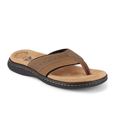 Immagine di Dockers Laguna Flip Flop Uomo, marrone scuro., 41 EU
