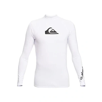 Immagine di Quiksilver All Time Rash Vest UPF 50 a maniche lunghe da Uomo